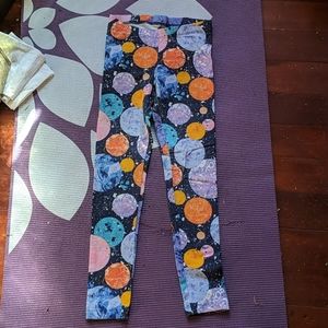 Girls Cat & Jack Planet/Space Leggings